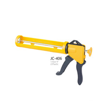 JC-408 Silicone Sealant Cylinder PNEU Gun Plastic Handle Caulking Gun